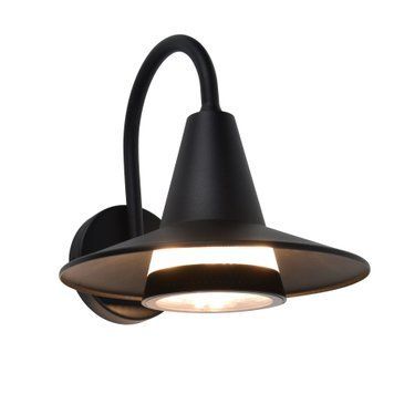 Світильник вуличний настінний Lutec Swan Wall 1 Light E27 Black Tradition 5213901012 фото