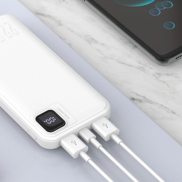 Повербанк 10000mAh TITANUM WQ55 22.5W White 28289 фото