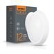 LED світильник IP65 овальний VIDEX 12W 5000K білий сенсорний 24852 фото 1