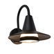 Світильник вуличний настінний Lutec Swan Wall 1 Light E27 Black Tradition 5213901012 фото 1
