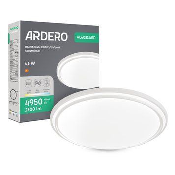 Світлодіодний накладний світильник Ardero AL6083ARD MARS 46Вт білий A-80929 фото