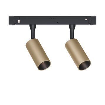 Світильник магнітний трековий KLOODI KDMG-SPOT30 2x3W 3K GD KDMG-SPOT30 2x3W 3K GD фото