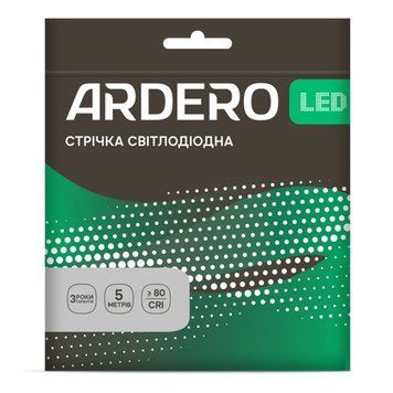 Світлодіодна стрічка Ardero LS815 230В 9.6Вт 4000K A-80927 фото