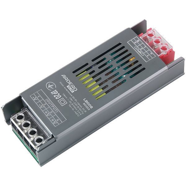 Блок живлення для LED стрічки Ardero LB008 24В 80Вт IP20 (80303) A-80303 фото