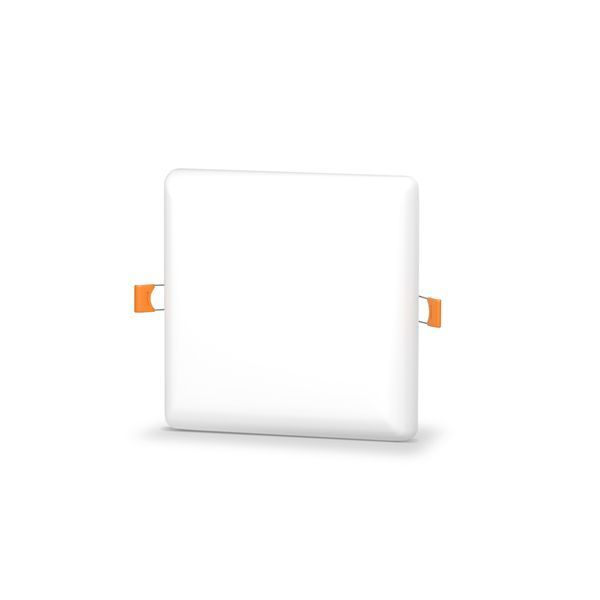LED світильник безрамковий квадратний VIDEX 15W 4100K 25142 фото