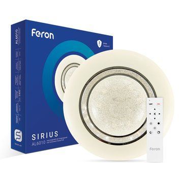 Світлодіодній накладний світильник Feron AL6010 SIRIUS 72Вт F-40142 фото