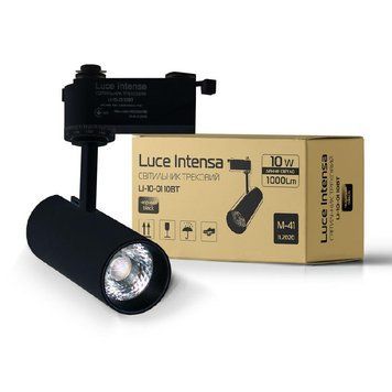 Светильник трековый Luce Intensa Евросвет LI-10-01 10Вт 4200К черный 2100007576749 фото