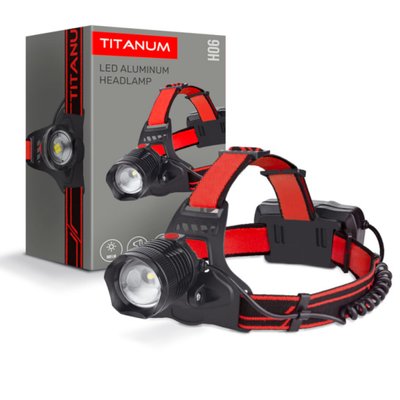 Ліхтарик налобний світлодіодний TITANUM TLF-H06 800Lm 6500K TLF-H06 фото