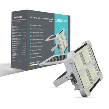 Акумуляторний світлодіодний світильник Ledcoin EL302 L-80466 фото