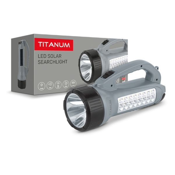Ліхтарик ручний із сонячною батареєю TITANUM TLF-T09SO TLF-T09SO фото