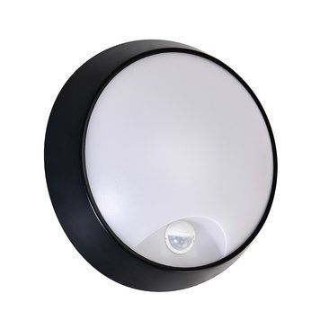 Светодиодный cветильник влагозащищенный SORENTO 3CCT 20W IP54 черный с датчиком движения Teb Elektrik 071-017-0020-020 фото