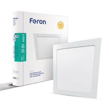 Світлодіодний світильник Feron AL511-1 20Вт 4000K F-01889 фото