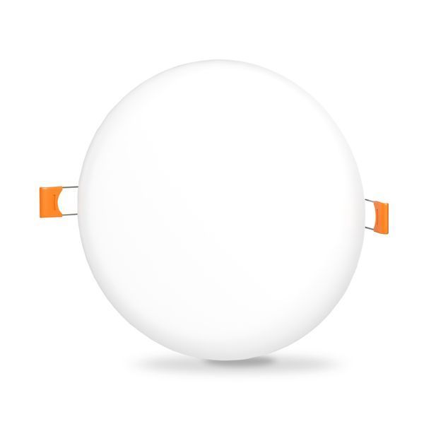 LED світильник безрамковий круглий VIDEX 24W 4100K 25140 фото