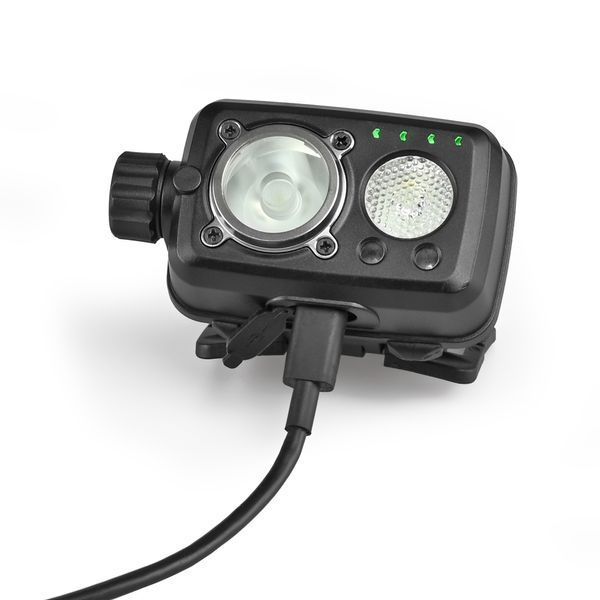 Налобний світлодіодний ліхтарик VIDEX VLF-H189 600Lm 5000K 28364 фото