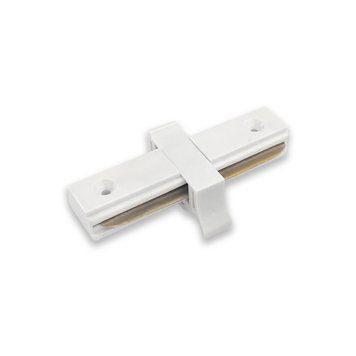 Конектор прямий Feron LD1000 білий F-10314 фото