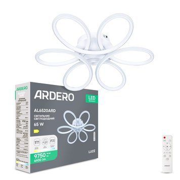 Світлодіодний накладний світильник Ardero AL6520ARD LUCE 65Вт білий A-80493 фото