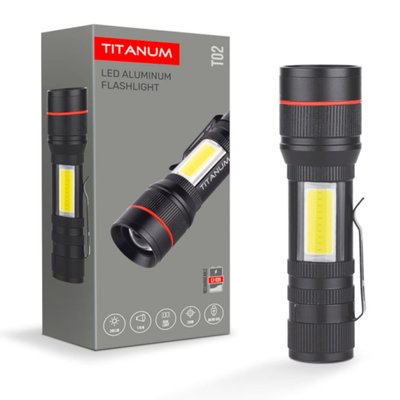 Ліхтарик ручний світлодіодний TITANUM TLF-T02 200Lm 6500K TLF-T02 фото