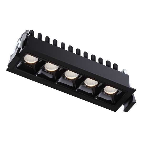 Світильник точковий врізний KLOODI KD-POINT 10X2 20W 3K BK KD-POINT 10X2 20W 3K BK фото