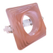 Світильник світлодіодний точковий врізний Ultralight CL-301 Е14 рожевий 6488 фото 1