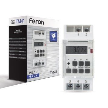 Реле часу Feron TM41 F-23248 фото