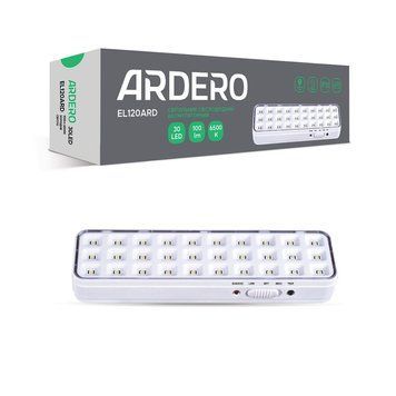 Акумуляторний світильник Ardero EL120ARD 2Вт 6500K A-80189 фото