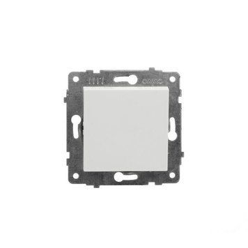 Механізм вимикача 1-клв. білий GRANO Ovivo Electric 600-000201-200 фото