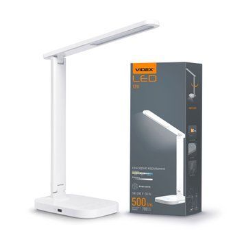 LED лампа настольная VIDEX TF12W 12W 3000-6500K 25947 фото