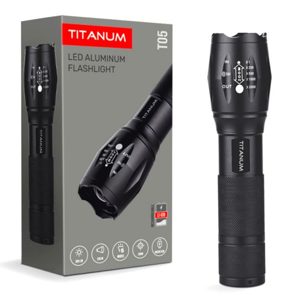 Ліхтарик ручний світлодіодний TITANUM TLF-T05 300Lm 6500K TLF-T05 фото