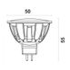 Лампа світлодіодна точкова Ultralight MR16 6Вт Y G5.3 49145 фото 3