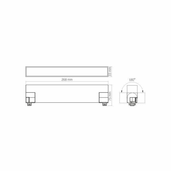 LED светильник трековый VIDEX TR05 15W 4100K 220V черный 28195 фото