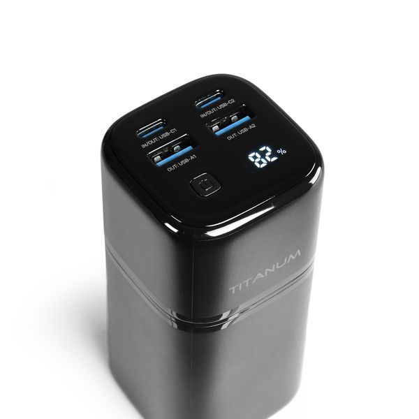 Повербанк 20000mAh TITANUM WP33 PD70W Black 28497 фото