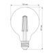LED лампа VIDEX Filament G125FAD 7W E27 2200K дімерна бронза 24561 фото 4
