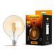 LED лампа VIDEX Filament G125FAD 7W E27 2200K дімерна бронза 24561 фото 1