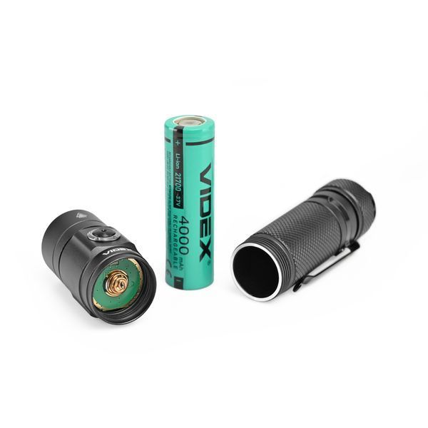 Портативный светодиодный фонарик VIDEX VLF-A353 900Lm 5000K 28359 фото