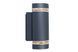 Світильник вуличний настінний LUTEC 6040 gr Focus GU10 Architectural 5604011118 фото 1