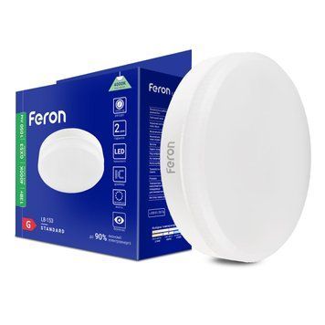 Світлодіодна лампа Feron LB-153 13Вт GX53 4000K F-80202 фото