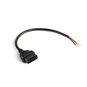 Кабель питания для линейного светильника VIDEX BNL02 Black 27988 фото