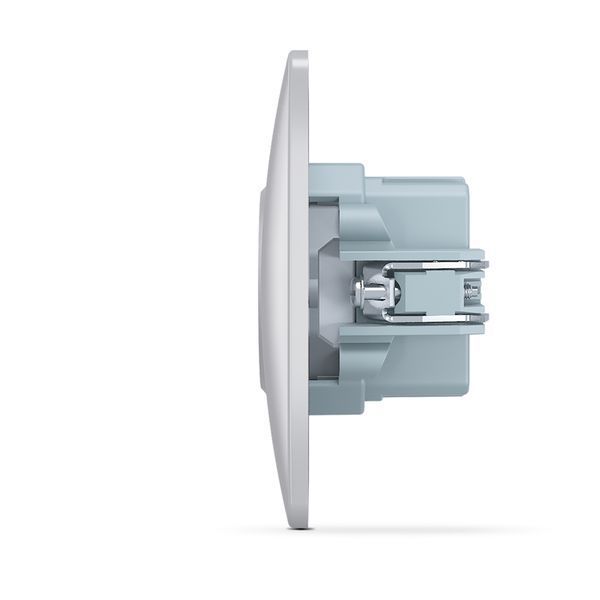 Розетка USB-A+USB-C PD20W серебряный шелк VIDEX BINERA 28202 фото