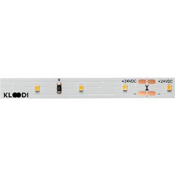 LED стрічка KLOODI KD2835-60-4.8W-3К-24V 4.8W 60LED 3000K 375LM IP20 24V KD2835-60-4.8W-3К-24V фото