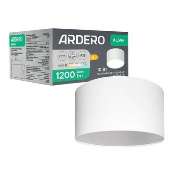 Світлодіодний накладний світильник Ardero AL544 10Вт 4000K білий A-80687 фото