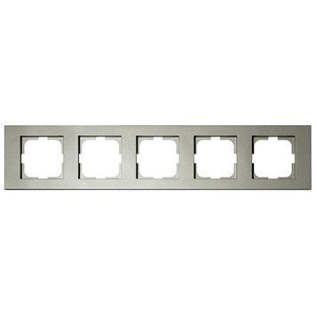 Рамка 5-на GRANO антрацит Ovivo Electric 400-130000-250 фото