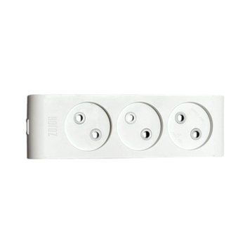 Колодка ДЕКО 3 гнізда Teb Elektrik 210-000-303 фото