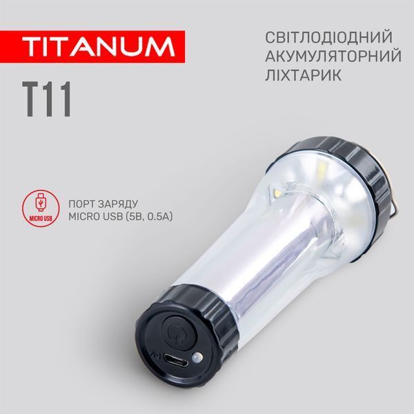 Портативный светодиодный фонарик TITANUM TLF-T11 27417 фото