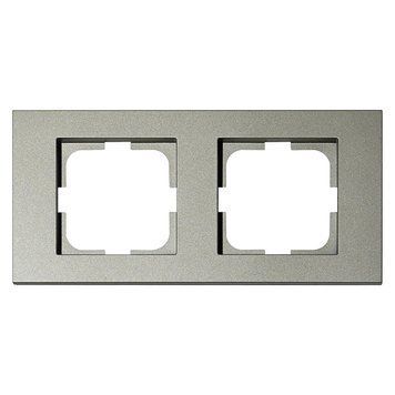 Рамка 2-на GRANO антрацит Ovivo Electric 400-130000-226 фото