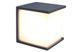 Світильник вуличний настінний LUTEC 1846 gr Вox Cube E27 Architectural 5184601118 фото 1