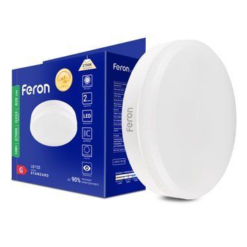 Світлодіодна лампа Feron LB-153 10Вт GX53 2700K F-80307 фото