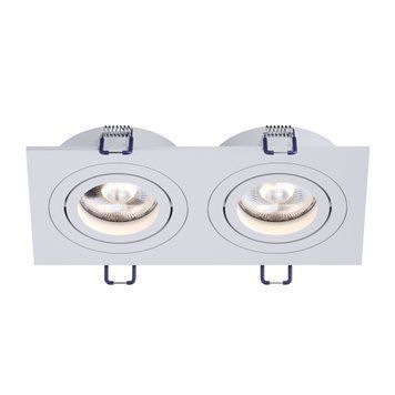 Світильник точковий врізний KLOODI KD-BASE SQ92x175 GU10 WH KD-BASE SQ92x175 GU10 WH фото