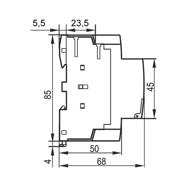 Модульный контактор 2п 63А 2НВ VF-RS-MC2O-63 VIDEX RESIST VF-RS-MC2O-63 фото