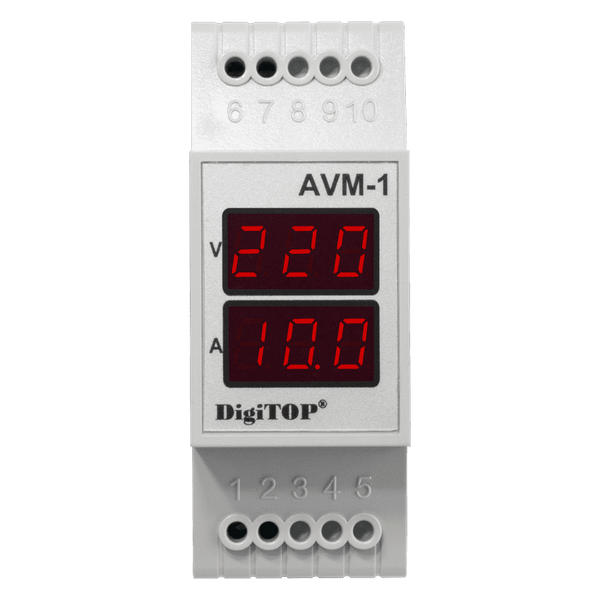 Амперметр-вольтметр AVM-1 DigiTOP 4820118381015 фото