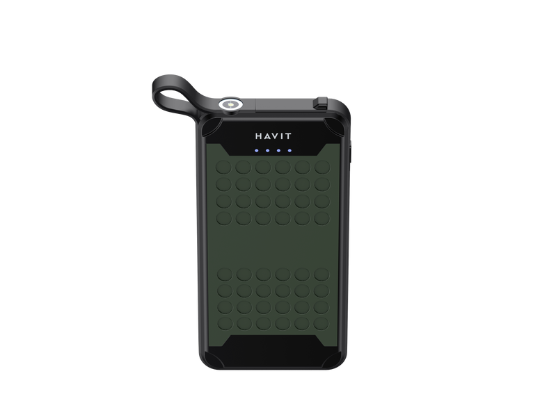 Захищений повербанк HAVIT FS214 IP67 Green 10000mAh 27522_H фото